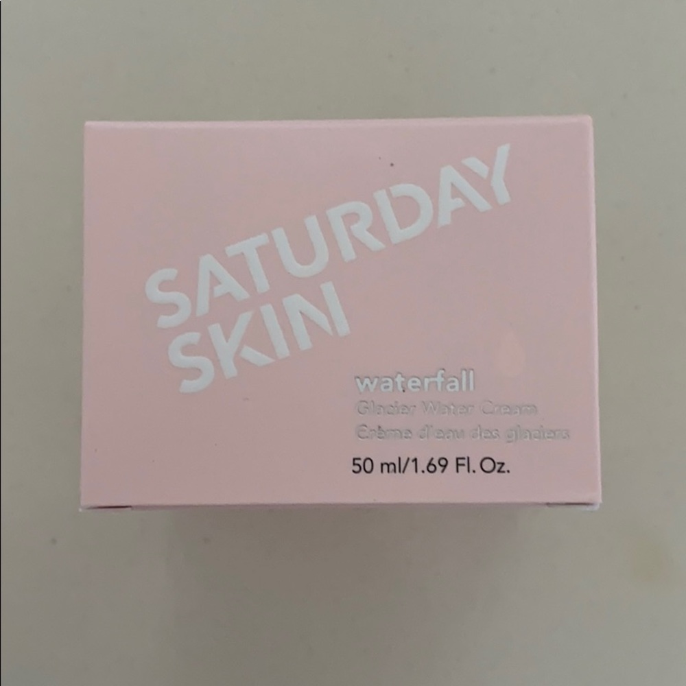 Saturday skin glacier water cream